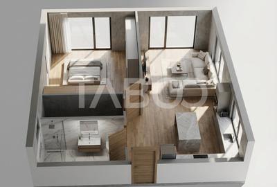 Apartament cu 2 camere decomandat, mobilat în Șelimbăr - 8