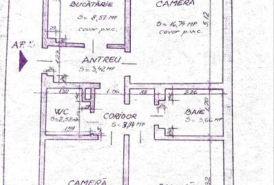 Apartament de vanzare cu 3 camere la parter - 1