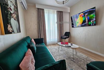 Penthouse cu 2 camere semidecomandat, mobilat în Berceni - 4