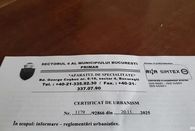 Teren de 400 mp, în Giurgiului - 1