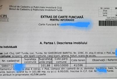 Apartament cu 3 camere semidecomandat în Central