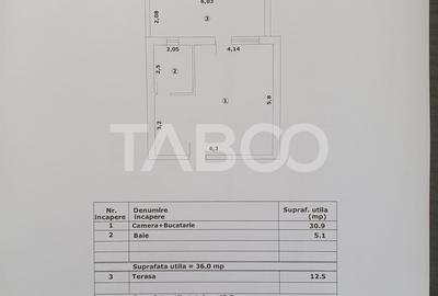 Studio de vanzare 36mp utili + terasa 12 mp la pret de DEZVOLTATOR - 2