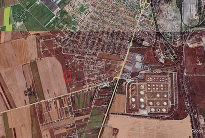 Teren de 573 mp, în Km 5