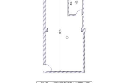 Spatiu comercial 52.5 mp pentru activitati de servicii sau birou - 2