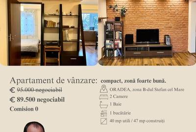 Apartament cu 2 camere decomandat în Rogerius