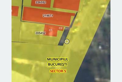 Teren de 461 mp, în Tunari - 2