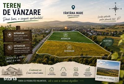 Teren de 2500 mp, în Fântâna Mare - 1