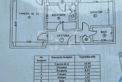 Apartament cu 2 camere decomandat, mobilat în Ștefan cel Mare - 6