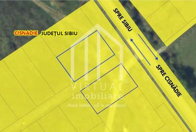 Teren Construcții intravilan de 711 mp, în Arhitecților - Calea Cisnădiei - 1