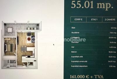 APARTAMENTE CU 2 CAMERE FINISATE| SOPOR | COMISION 0% - 3