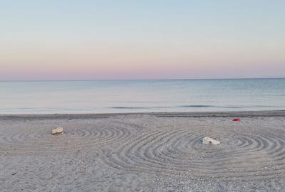 Vanzare 10000 mp plaja virgina,Constanta Vadu la Cherhana Bosoanca drum pietruit - 1