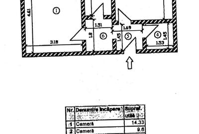 Apartament cu 2 camere decomandat în Crângași - 2