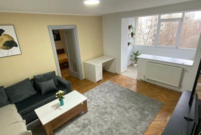 Apartament cu 2 camere semidecomandat, mobilat în Ștefan cel Mare