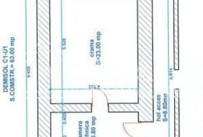 Casă cu 3 camere cu Teren 500 Mp în Central - 15