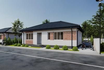 Casă individuală cu 4 camere cu Teren 448 Mp în Tunari