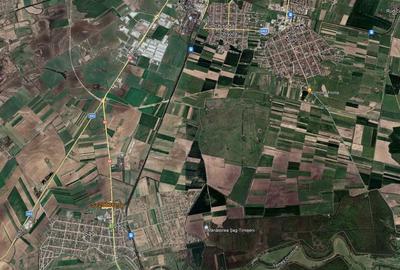 Teren intravilan - front DN 59 - Sag - Timis - 2
