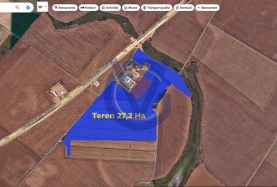 14,3 EURO/mp - OPORTUNITATE langa Nodul A0 Glina - 27,2 Hectare - COMISION 0% - 3