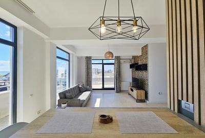 Penthouse cu 2 camere decomandat, mobilat în Mamaia-Sat - 4