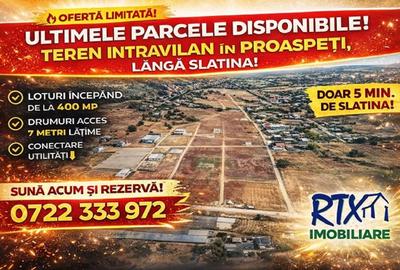 Teren de 400 mp, în Proaspeți - 1