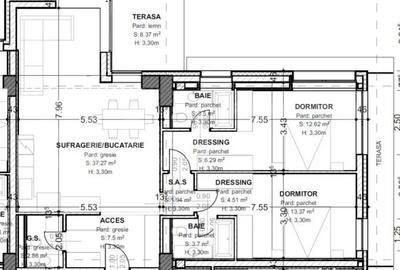Apartament cu 3 camere decomandat în Central - 1