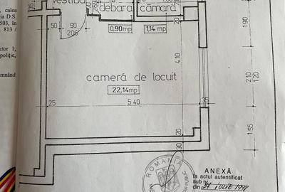 Garsonieră decomandată în Calea Călărașilor