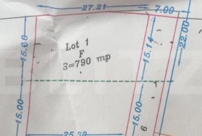 Teren intravilan de vanzare, 790 mp, Bistrita - 2