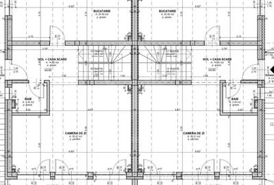 Duplex cu 5 camere cu Canalizare în Florești - 27