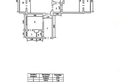 Apartament cu 2 camere semidecomandat, mobilat în Aviației - 15