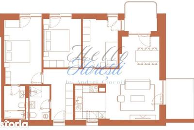 Apartament cu 4 camere în Dâmbul Rotund - 1