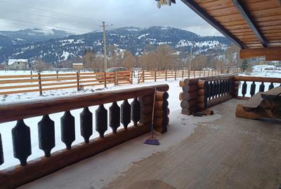 Vand cabana lemn rotund la munte Panaci, Suceava - 2