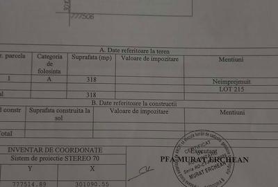Teren de 318 mp, în Valu lui Traian - 3