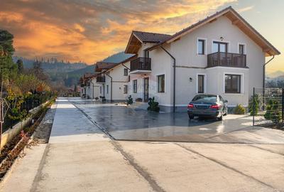 CASE NOI IN ARHITECTURA ALPINO-MODERNA CU ALEE PRIVATA | CRISTIAN - 1