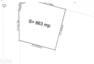 Teren de 663 mp, în Central