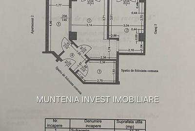 Apartament cu 2 camere decomandat în Craiovei - 2