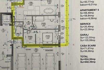 Apartament cu 3 camere semidecomandat în Lotrioara - 1