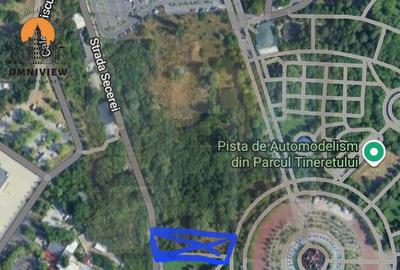 Teren 3.050 mp de vânzare în Parcul Tineretului – locație deosebită Teren 3.050 mp de vânzare în Parcul Tineretului – locație deosebită - 1