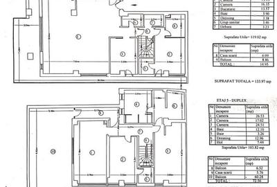 Penthouse tip duplex lângă ISB - 5