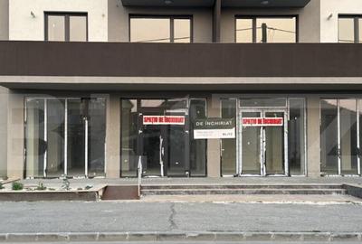 Spa?iu comercial parter bloc nou, 109 mp open space, vitrin - 1