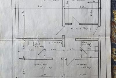 Vand apartament 3 camere, str. Flacara, mun. Calarasi(sau schimb cu 1 sau 2 camere+dif) - 4
