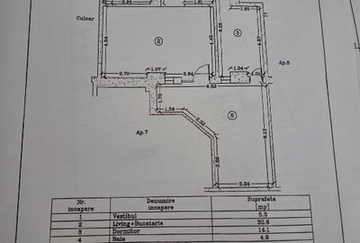 Apartament cu 2 camere decomandat în Central - 8