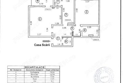 Apartament cu 2 camere decomandat în Micro 20
