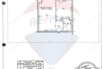 Apartament cu 2 camere semidecomandat, mobilat în Sălaj