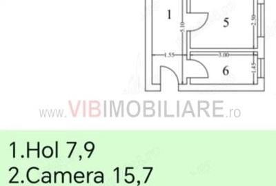 Apartament cu 2 camere decomandat, mobilat în Tineretului - 8