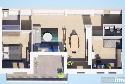 Ansamblu rezidential Fantanele , 78mp utili , 3 camere - 1