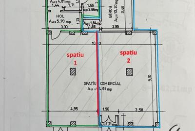 Spatiu Comercial de Inchiriat – 60 mp,  Zona Intens Circulata! - 18