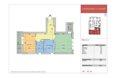 Apartament 2 Camere Decomandat 63.9 Mp  Bloc Nou Grand Arena - 6
