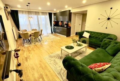 Apartament cu 3 camere decomandat, mobilat în Sisești