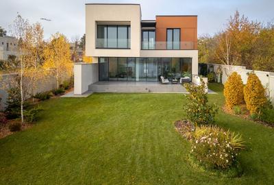 Smart-Home nZEB spectaculoasa Bucuresti Sector1 cu deschidere lac - teren 2000mp - 2