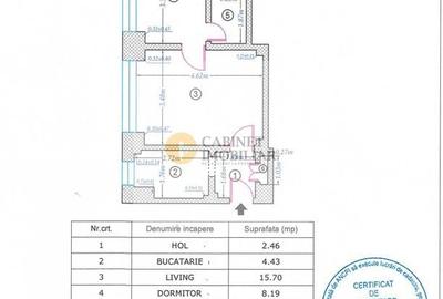 Apartament cu 2 camere nedecomandat, mobilat în Cișmigiu - 63