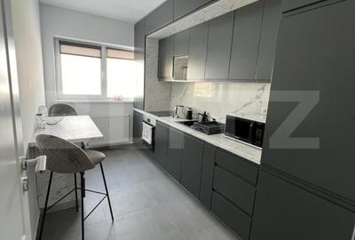 Apartament cu 3 camere decomandat, mobilat în Tractorul - 4